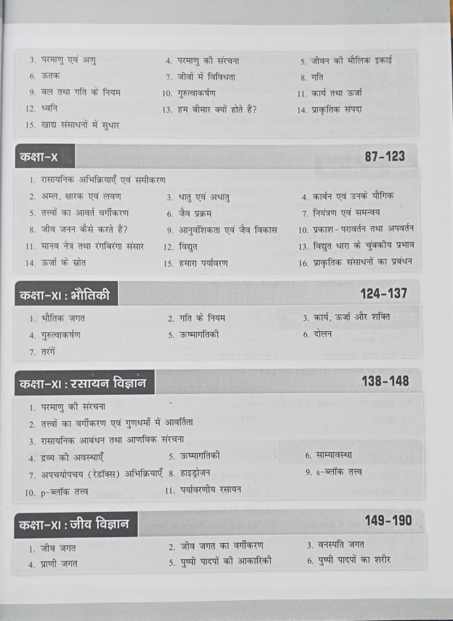 Drishti NCERT MCQs Samanya Vigyan 6th Edition (Hindi Medium)