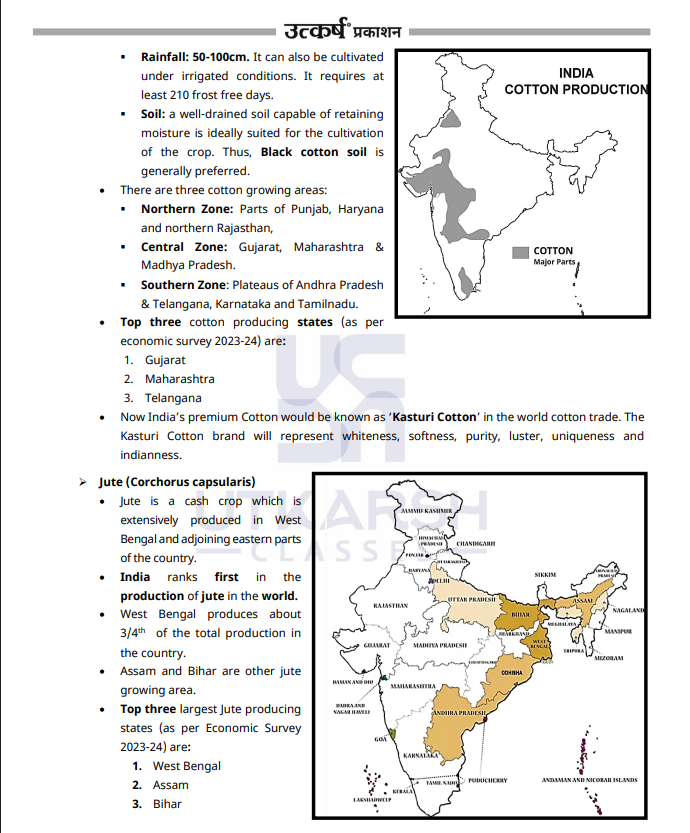 (Xerox)Utkarsh Agriculture and Water Resources MPPSC Mains Paper 1 Part B Unit 02(English Medium)