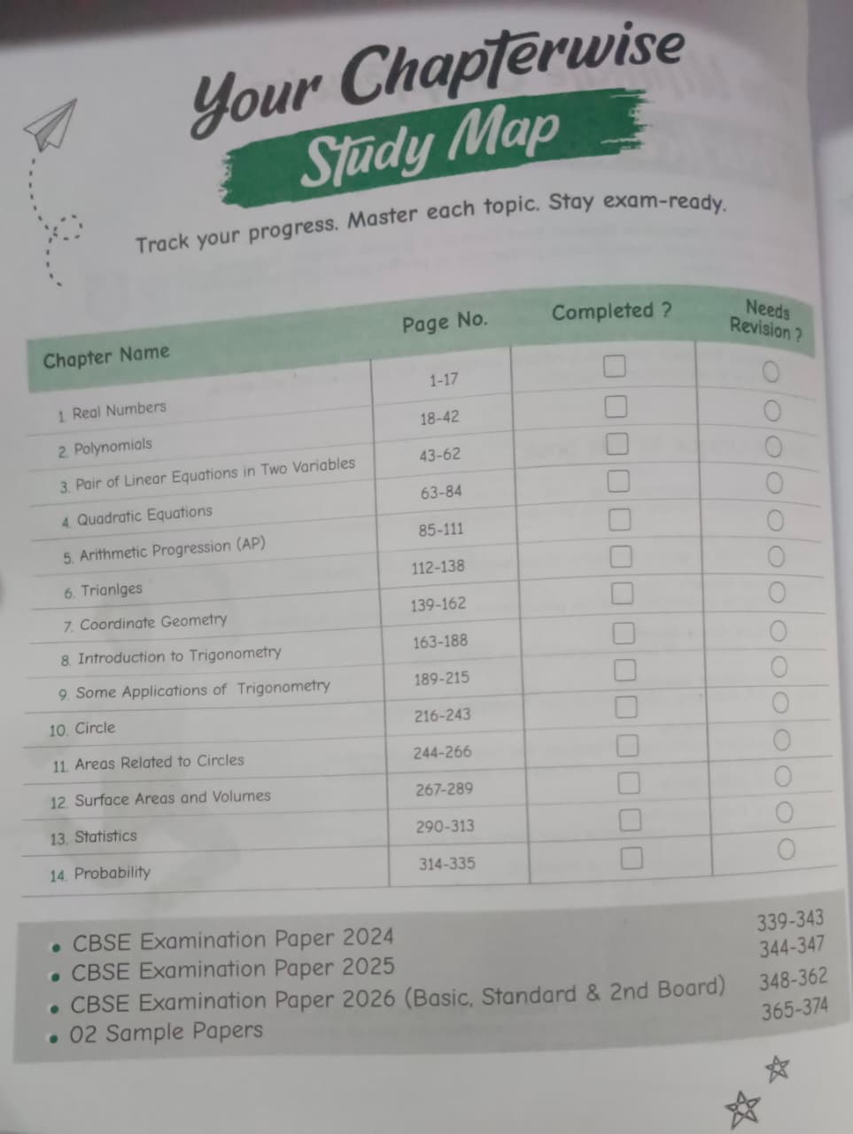 Arihant CBSE Chapterwise Question Bank Mathematics Class 10th (2026–2016) Edition 2027 (English Medium)