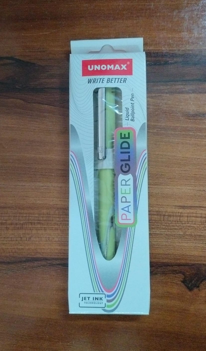 Unomax Write Better Paper Glide Liquid Ballpoint Pen