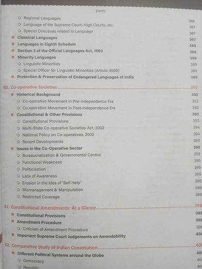 Drishti IAS Indian Polity & Governance Quick Book | 3rd Edition | English Medium