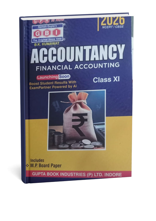 GBI Publication Accountancy Financial Accounting Book for Class 11 – English Medium