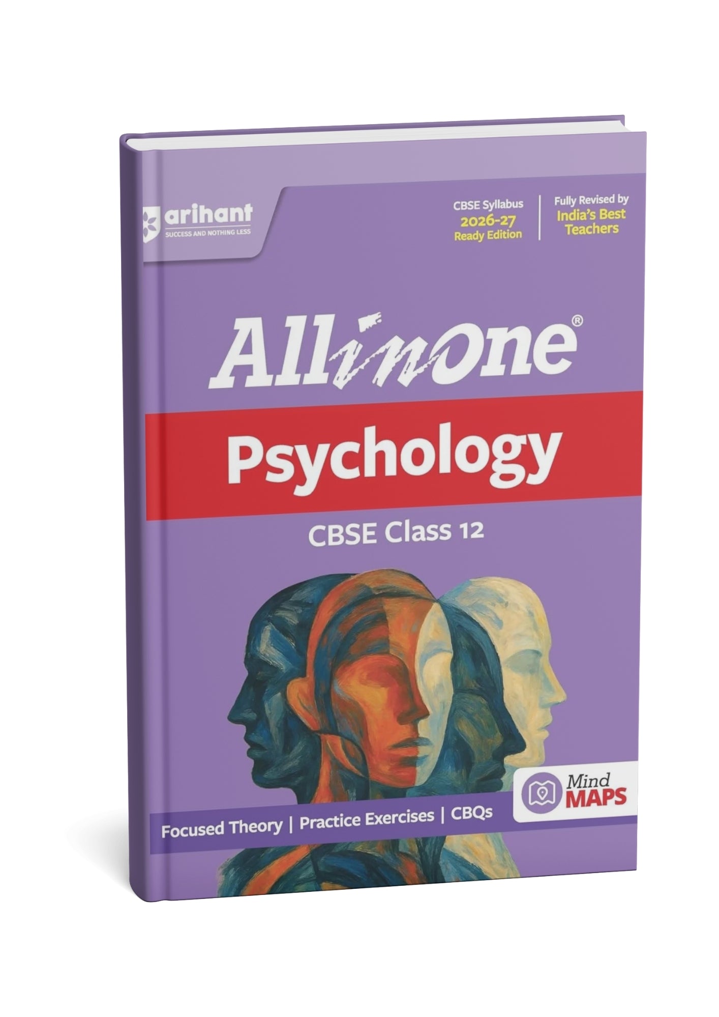 Arihant All in One Psychology Class 12th for CBSE Exam 2026–27 Latest Syllabus (English Medium)