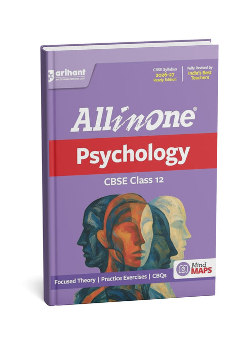 Arihant All in One Psychology Class 12th for CBSE Exam 2026–27 (English Medium)