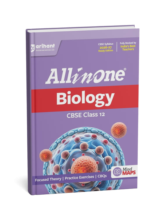 Arihant All in One Biology – CBSE Class 12th for Exam 2026-27 ( English Medium )