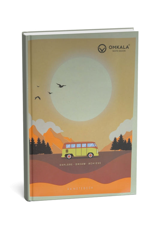 Omkala Extra Large Notebook (20.7 × 26.6 cm) 192 Pages