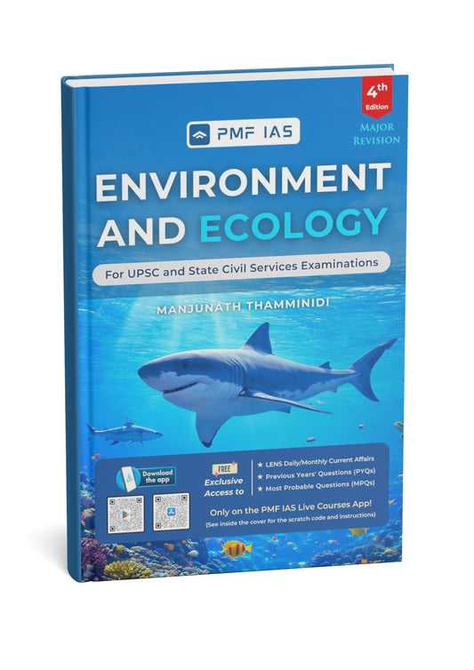 PMF IAS Environment And Ecology (4th Edition) by Manjunath Thamminidi (English Medium)