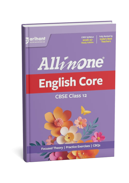 Arihant All in One English Core Class 12 2026–27 | CBSE NCERT Based (English Medium)