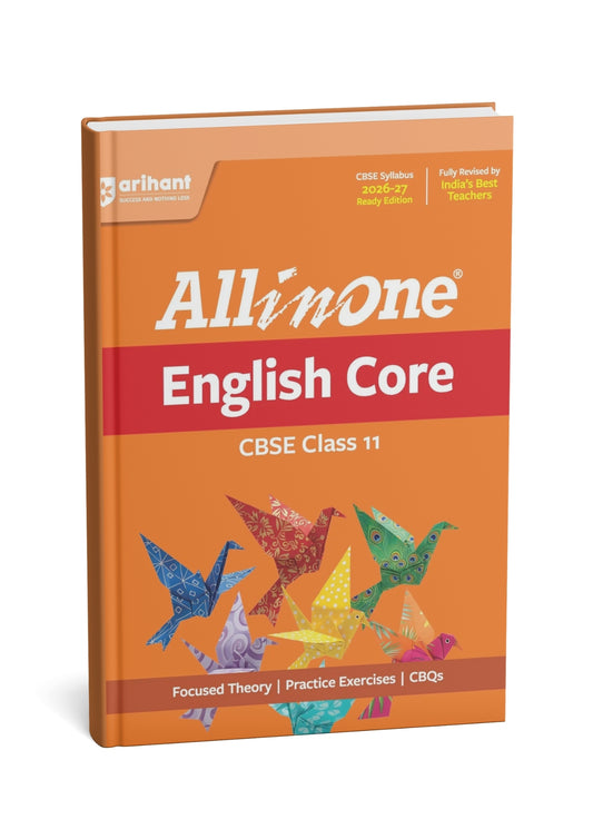 Arihant All in One English core – CBSE  Class 11th 2026-27 (English Medium )