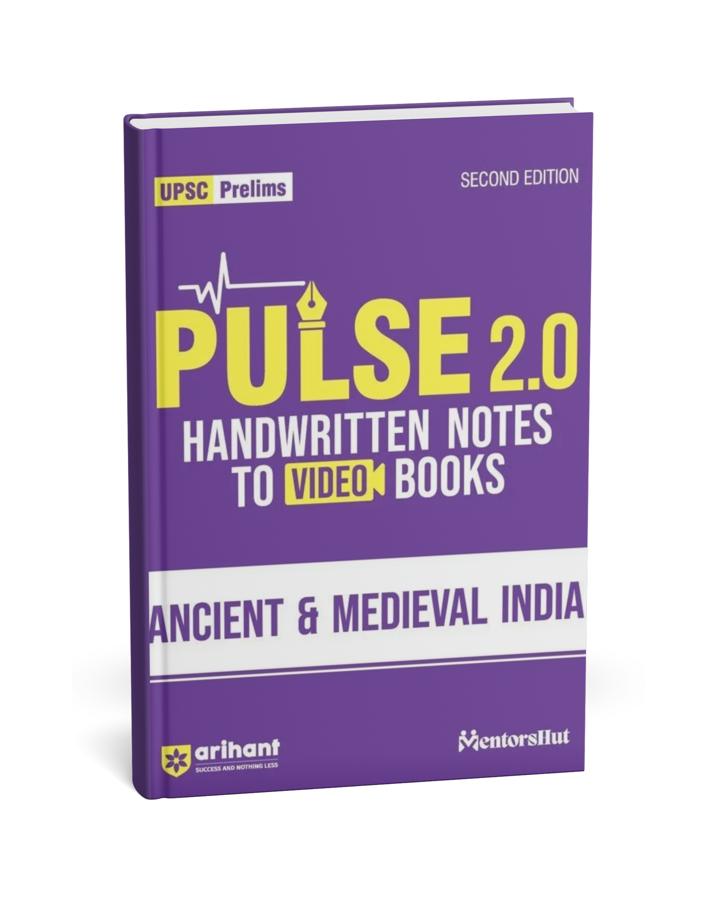 Arihant Pulse 2.0 Handwritten Notes to Video Books: Ancient & Medieval India – 2nd Edition [English]