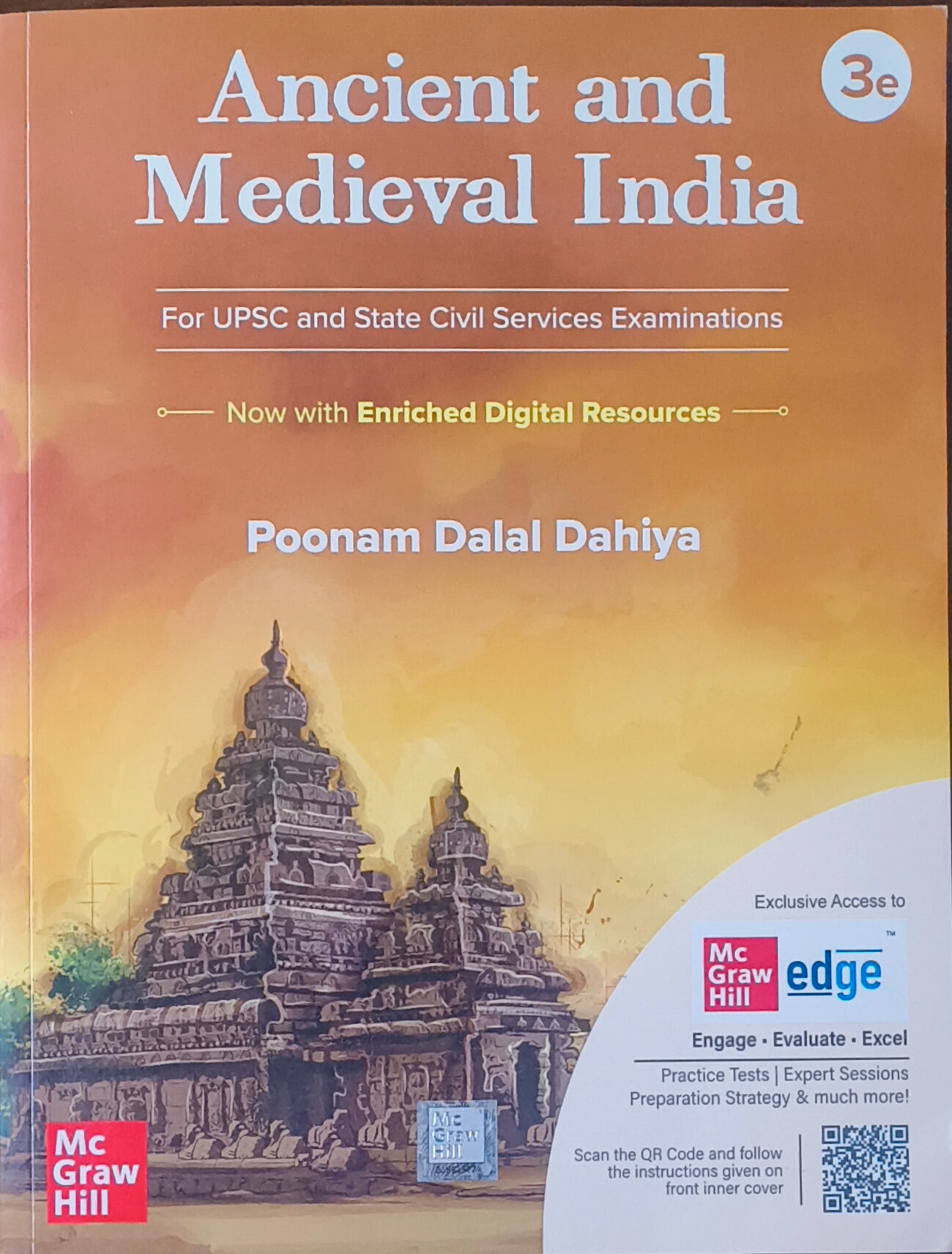Ancient and Medieval India By Poonam Dalal Dahiya (English Medium) – TMH