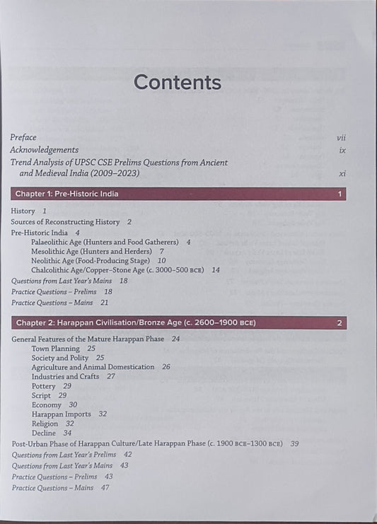Ancient and Medieval India By Poonam Dalal Dahiya (English Medium) – TMH
