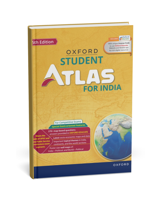Oxford Student Atlas for India – 5th Edition [English]