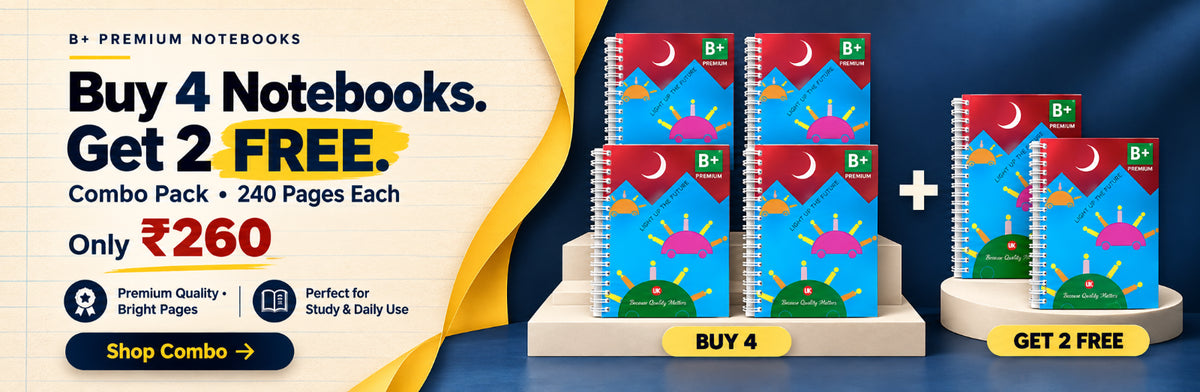 B+ Premium Notebook Combo Pack Buy 4 Get 2 Copy Free DESKTOP
