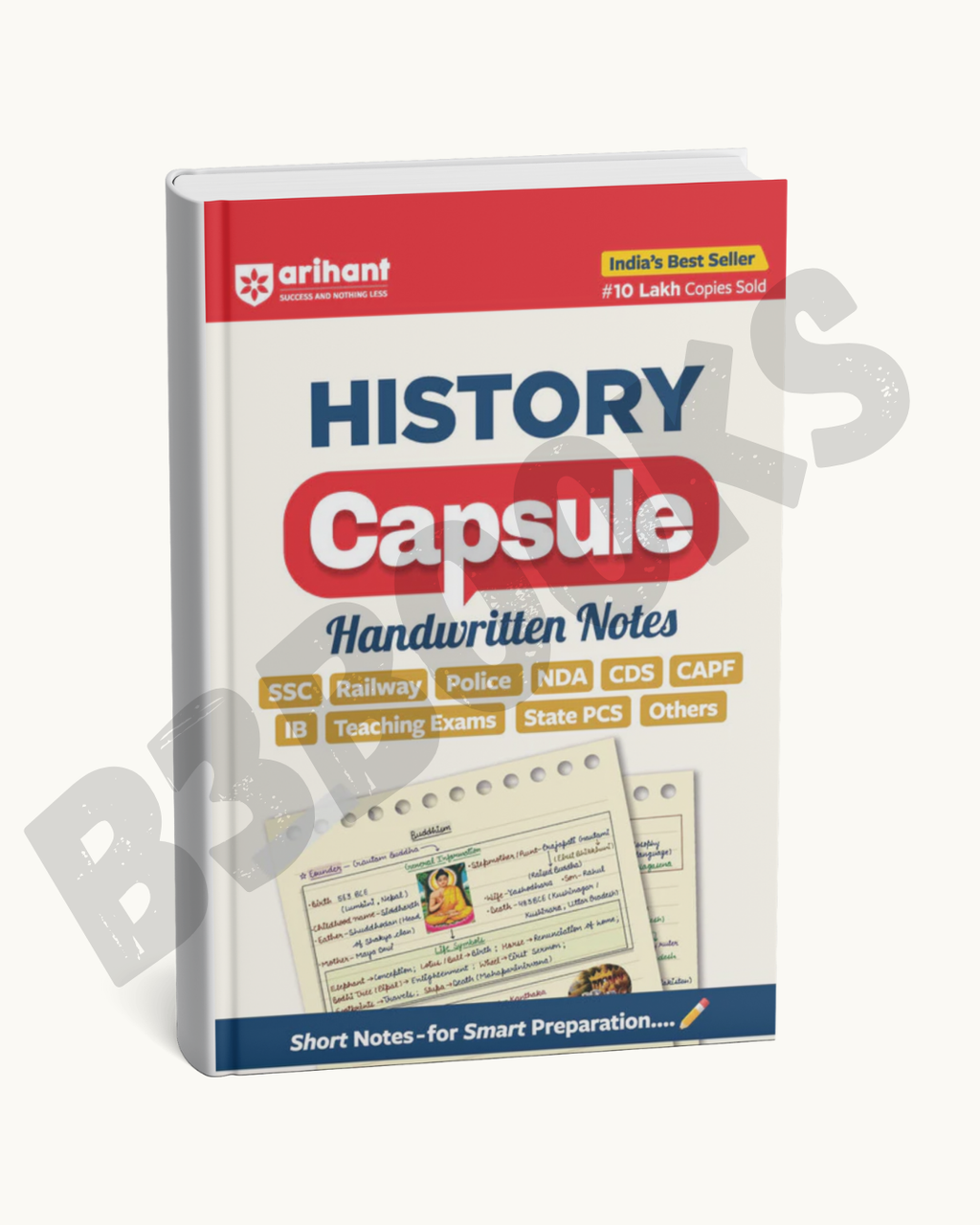 Arihant History Capsule Handwritten Notes(English Medium)