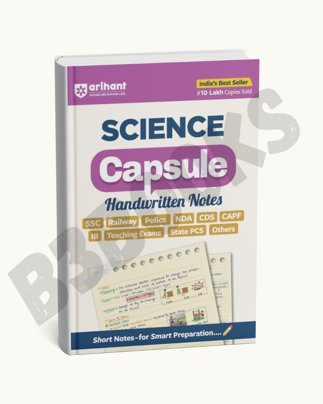 Arihant Publication Capsule Handwritten Notes Science