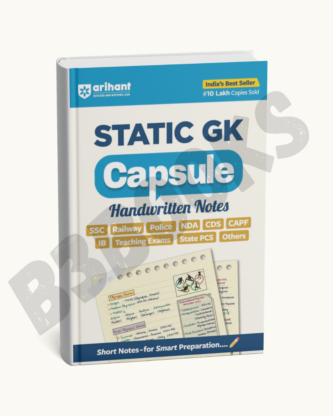 Arihant Publication Capsule Handwritten Notes Static GK