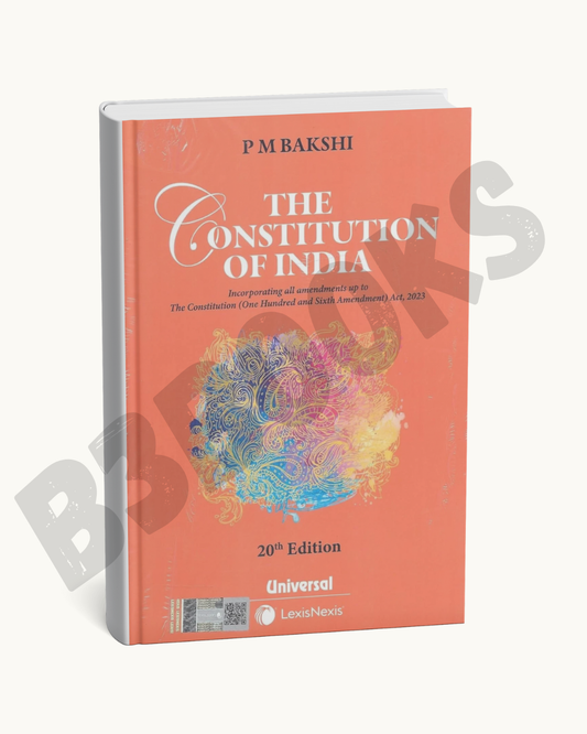 Constitution of India by P. M. Bakshi  Latest 20th Edition (Pocket Size)