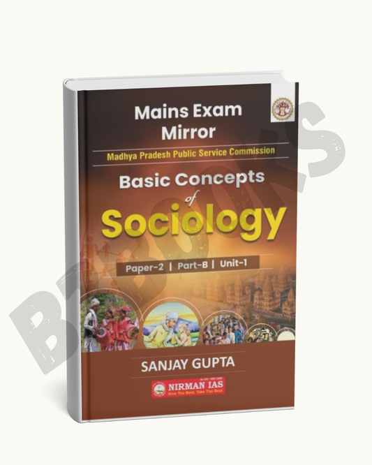 Nirman IAS MPPSC Mains Basic Concepts of Sociology Part-B Unit-1