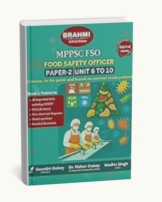 MPPSC FSO Paper-2 (Unit 6 to 10) Brahmi
