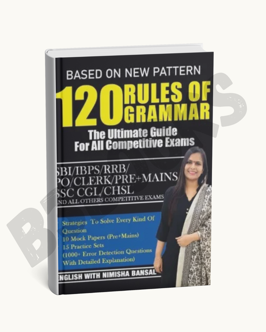 120 Rules of Grammar by Nimisha Bansal