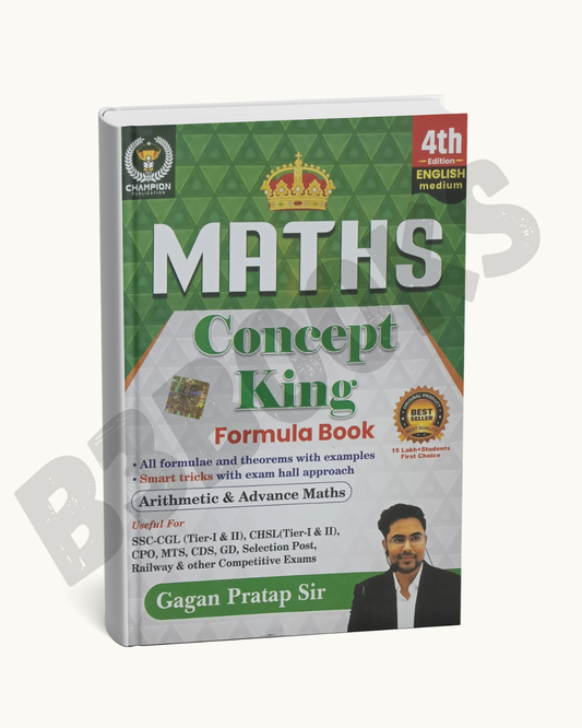Champion Maths Concept King (English Medium) by Gagan Pratap