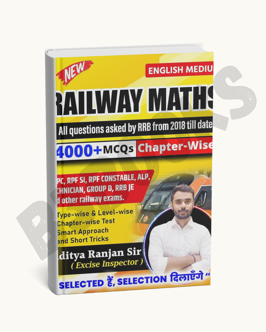 Railway Maths | 4000+ MCQs | By Aditya Ranjan Sir | English Medium
