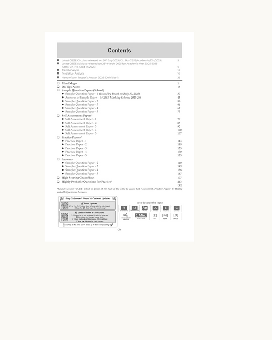 Oswaal CBSE 15 Sample Question Papers Class 12 Economics for 2026 Board Exam