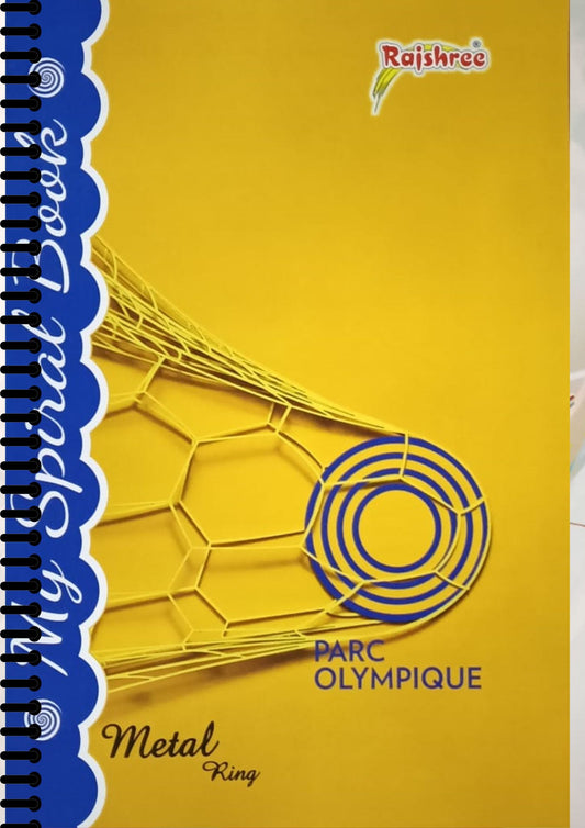 Rajshree A4 Notebook | Spiral Binding |200 Pages