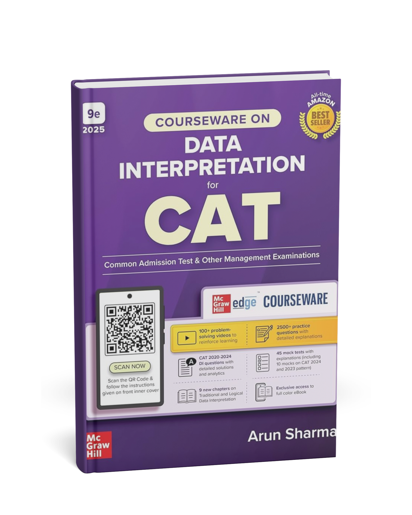 TMH - Data Interpretation for CAT – 9th Edition (2025) [English Medium]