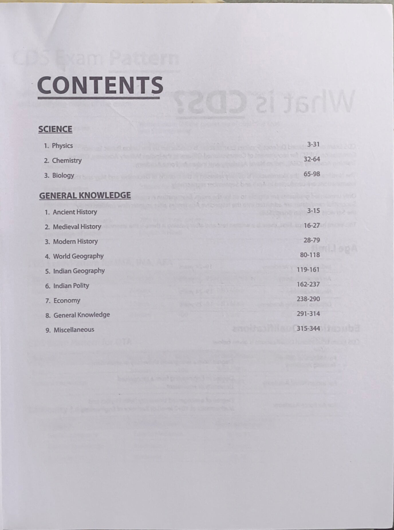 "CDS OTA General Knowledge Chapterwise Solved Papers (English Medium) By Arihant Publications "