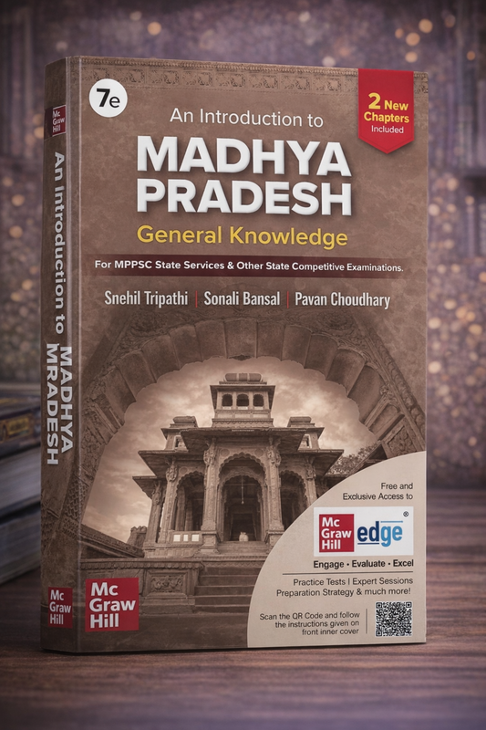 TMH An Introduction to Madhya Pradesh General Knowledge (7th Edition) | MPPSC & State Exams | By Snehil Tripathi, Sonali Bansal, Pavan Choudhary(English Medium))