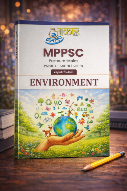 Aakar IASMPPSC Pre & Mains Environment (Paper-3, Part-B, Unit-5) | English Medium |