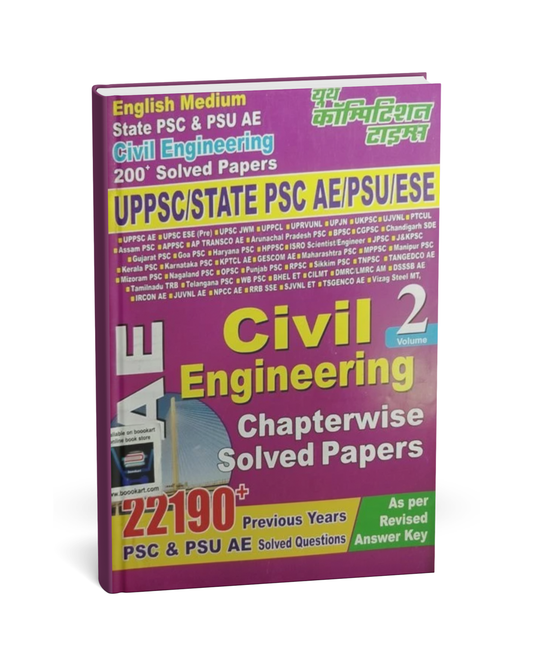 Youth Competition – AE Civil Engineering Chapterwise Solved Papers (Vol. 2) [English]