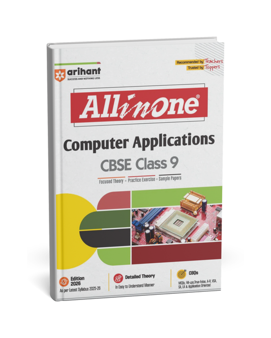 Arihant All in One Computer Applications – CBSE Class 9th [English]