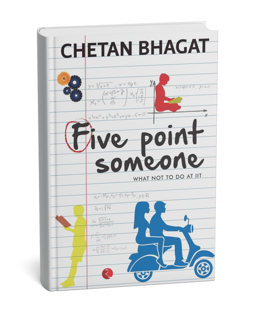 Five Point Someone: What Not To Do at IIT by Chetan Bhagat (english paperback)
