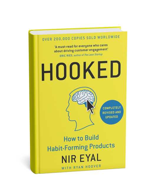 Hooked How to Build Habit-Forming Products by Nir Eyal (paperback) (E)