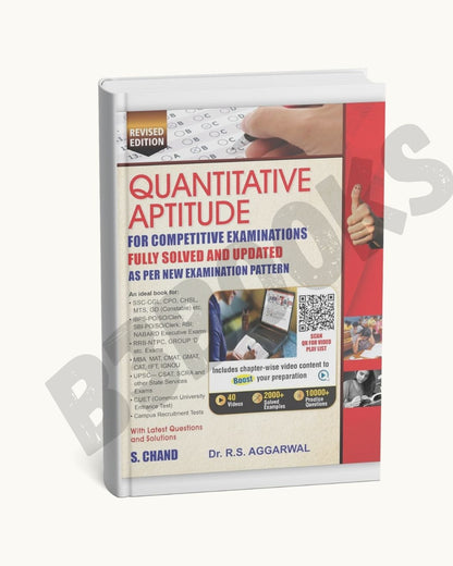 RS Aggarwal Quantitative Aptitude Book 2025 S. chand