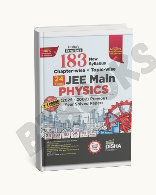 Disha Publication  JEE Main Physics (Chapter-wise + Topic-wise Solved Papers)