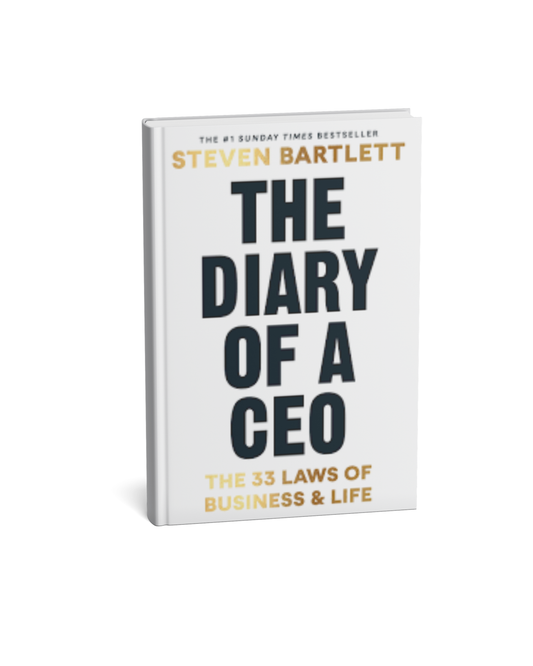 The Diary of a CEO The 33 Laws of Business and Life by Steven Bartlett, Paperback, English Medium