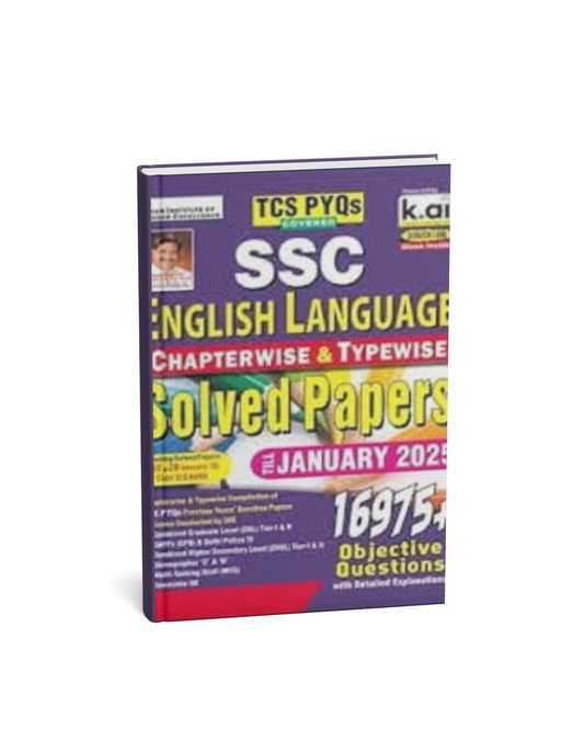 Kiran SSC English Language Chapterwise Solved Paper