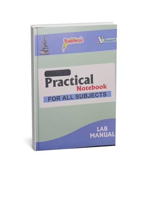 Rajshree X Smart Practical Notebook | pages 160 (color my vary)