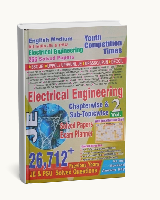 Youth Competition Times Electrical Engineering Solved Papers Volume 2