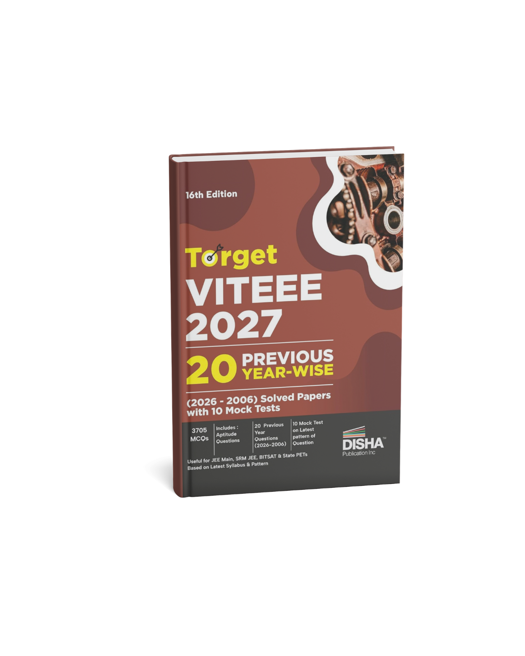 Disha Target VITEEE 2027 20 Previous Year-Wise Solved Papers 16th Edition (English Medium)