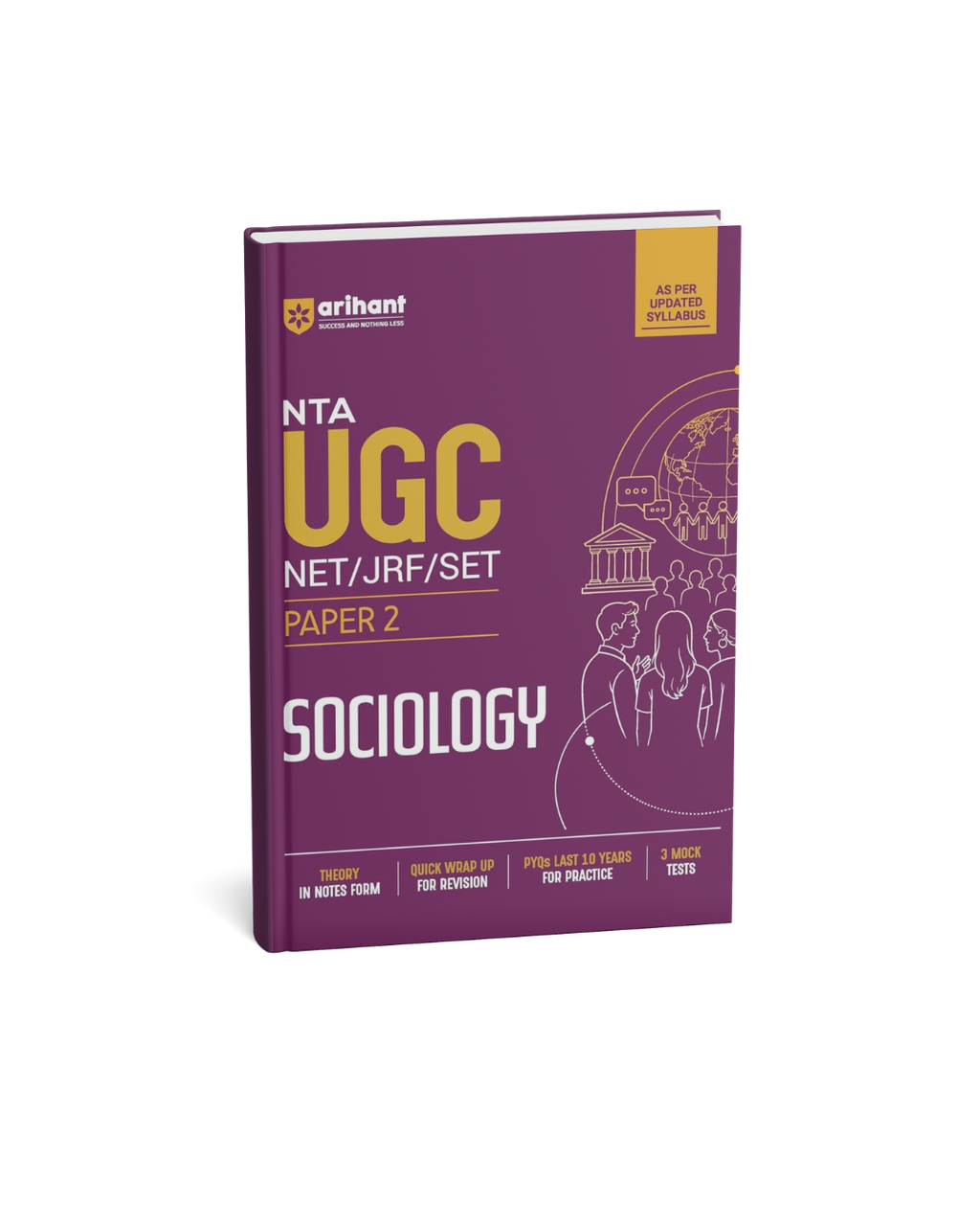 Arihant NTA UGC NET/JRF/SET Sociology Paper-2 (English Medium)