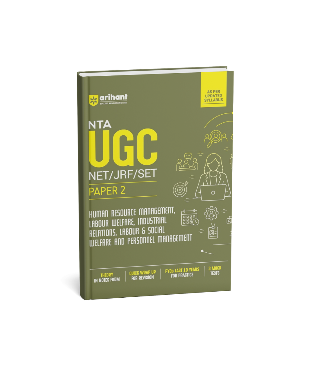 Arihant NTA UGC NET/JRF/SET Human Resource Management Test Paper 2 (English Medium)