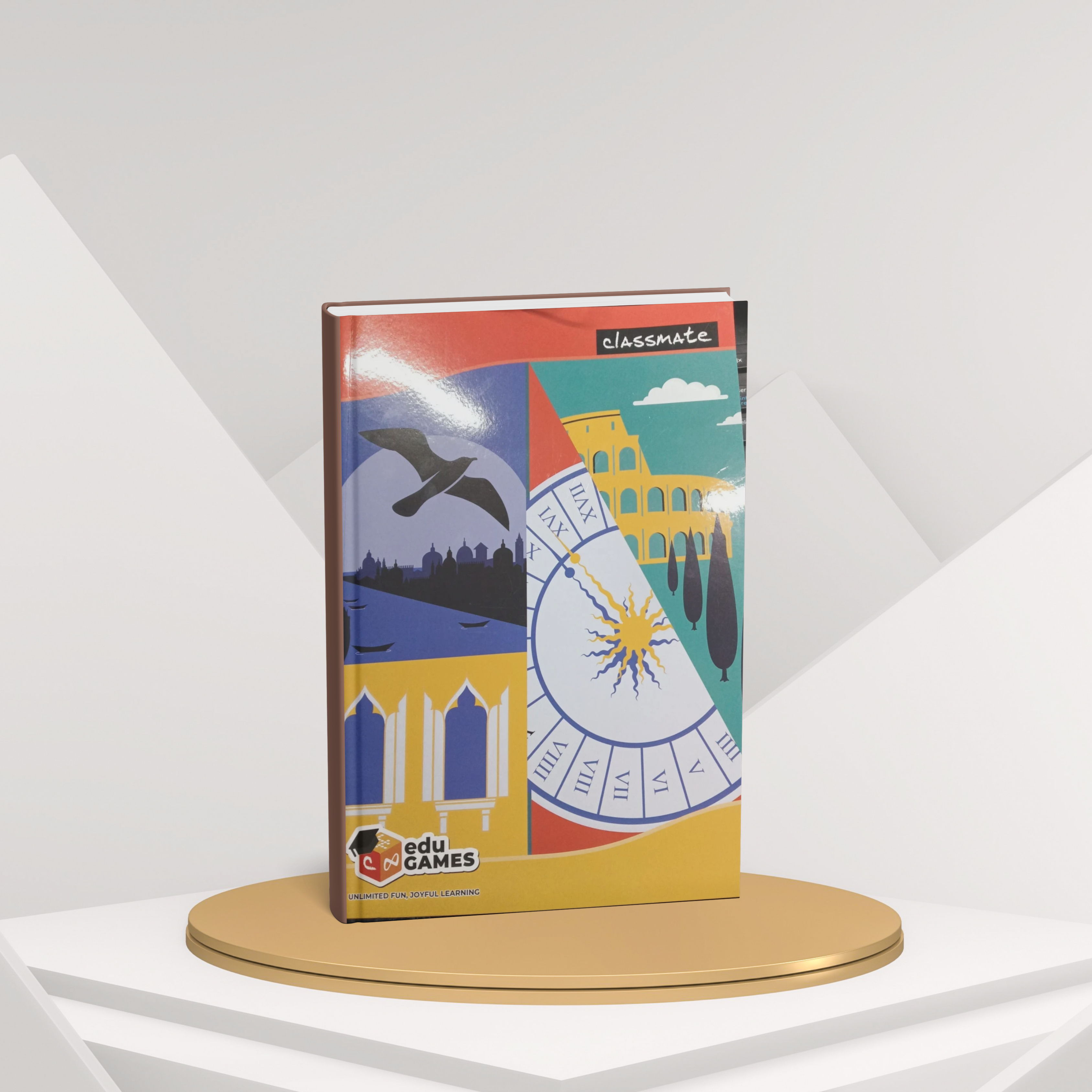 Classmate A4 White Page Notebook | 240 Pages |  Soft Cover | unruled