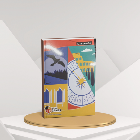 Classmate A4 White Page Notebook | 240 Pages | Soft Cover | Premium Quality Writing Copy