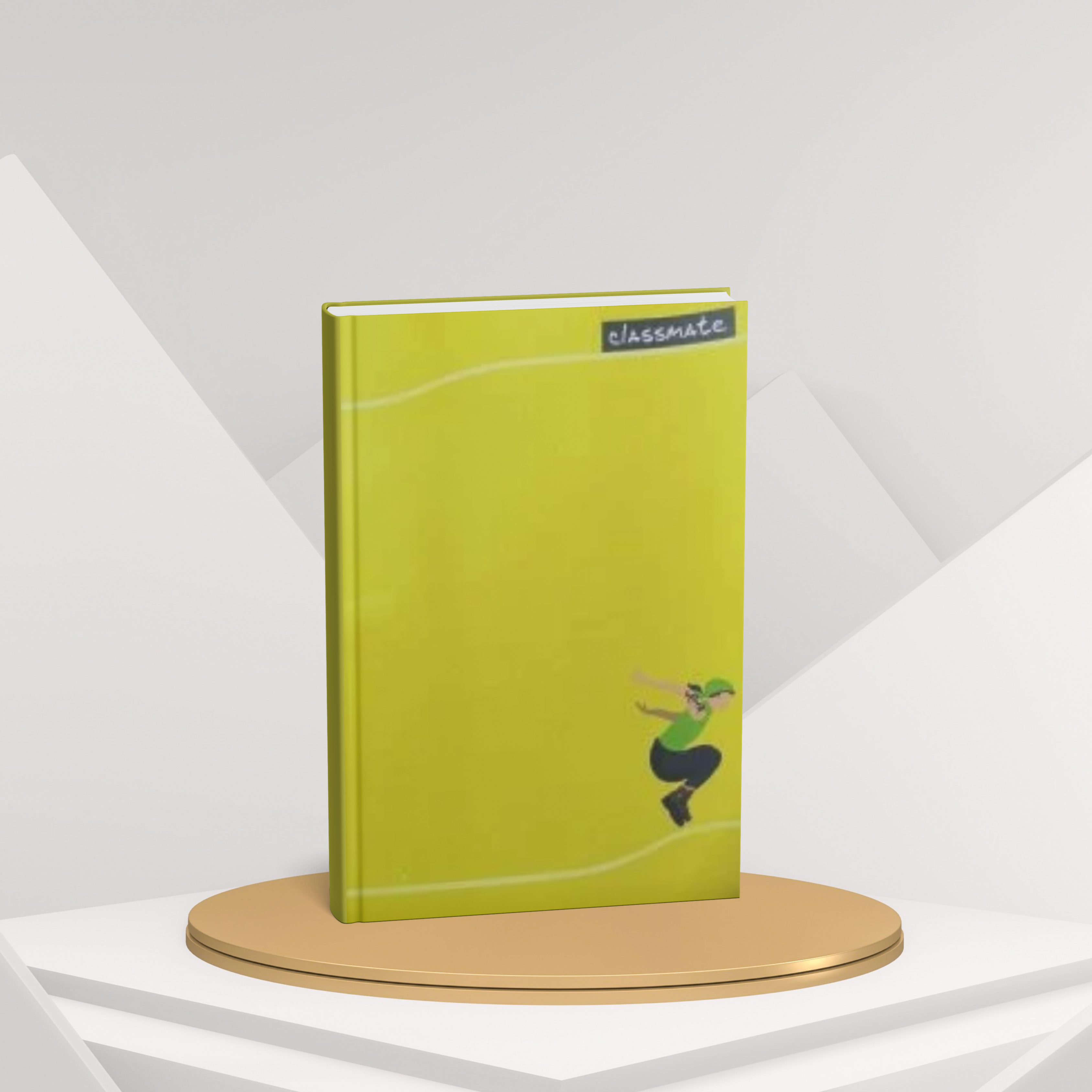 Classmate A4 Unruled Notebook | 240 Pages (Softcover)