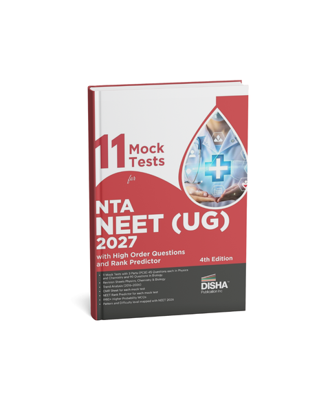 Disha 11 Mock Tests for NTA NEET (UG) 2027 4th Edition (English Medium)